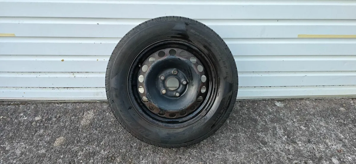 Steel Wheels Fit VW AUDI Good tyres - Image 4