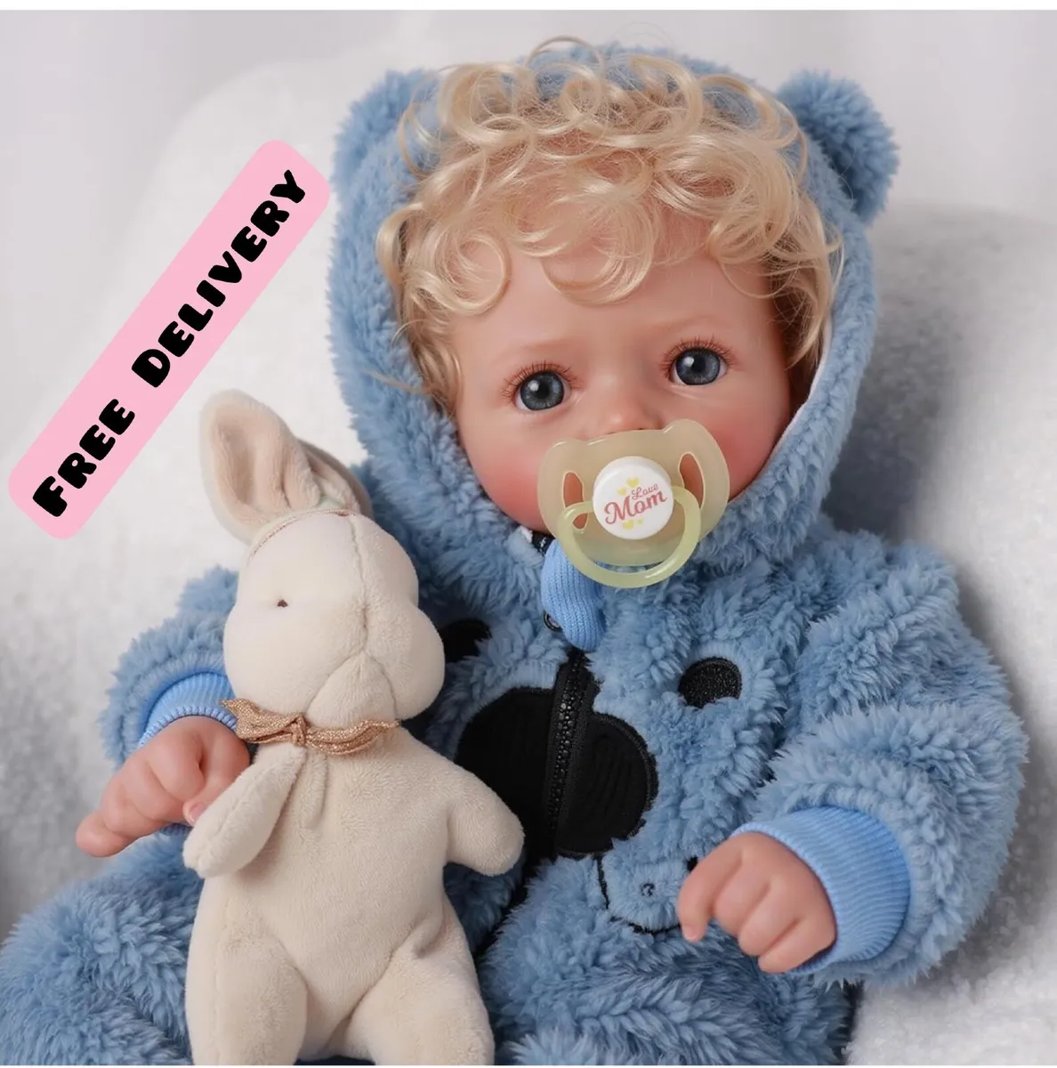 Reborn Dolls 17 InchLifelike Realistic Baby boy - Image 1