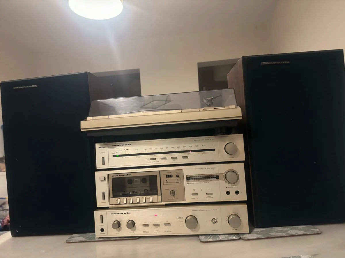 Marantz Seperates + record player + Speakers - Image 1
