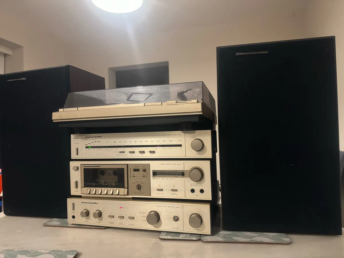 Marantz Seperates + record player + Speakers - Image 2