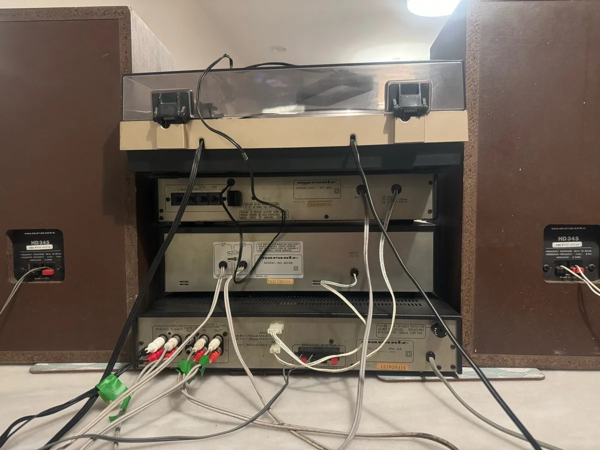Marantz Seperates + record player + Speakers - Image 3