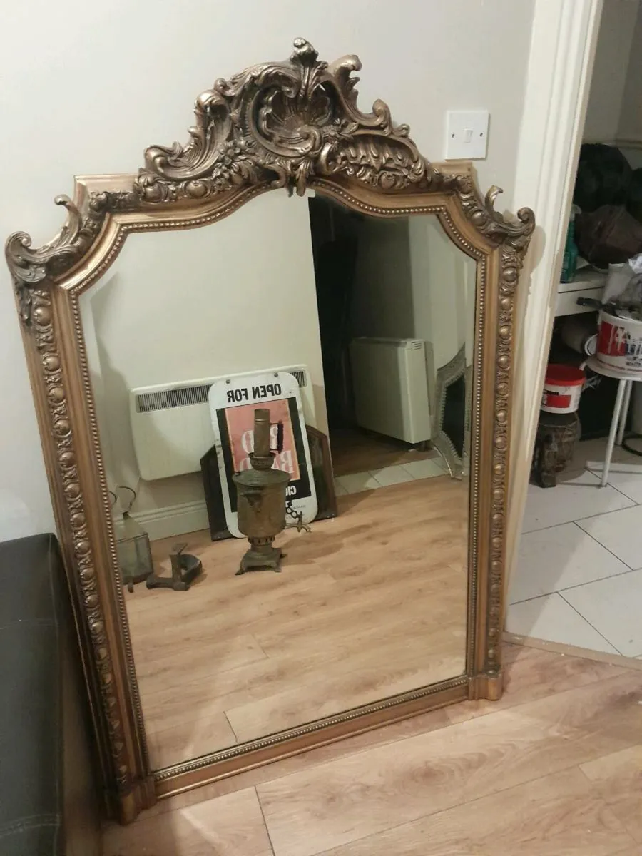 19th Century French Gilt Mirror - Image 4