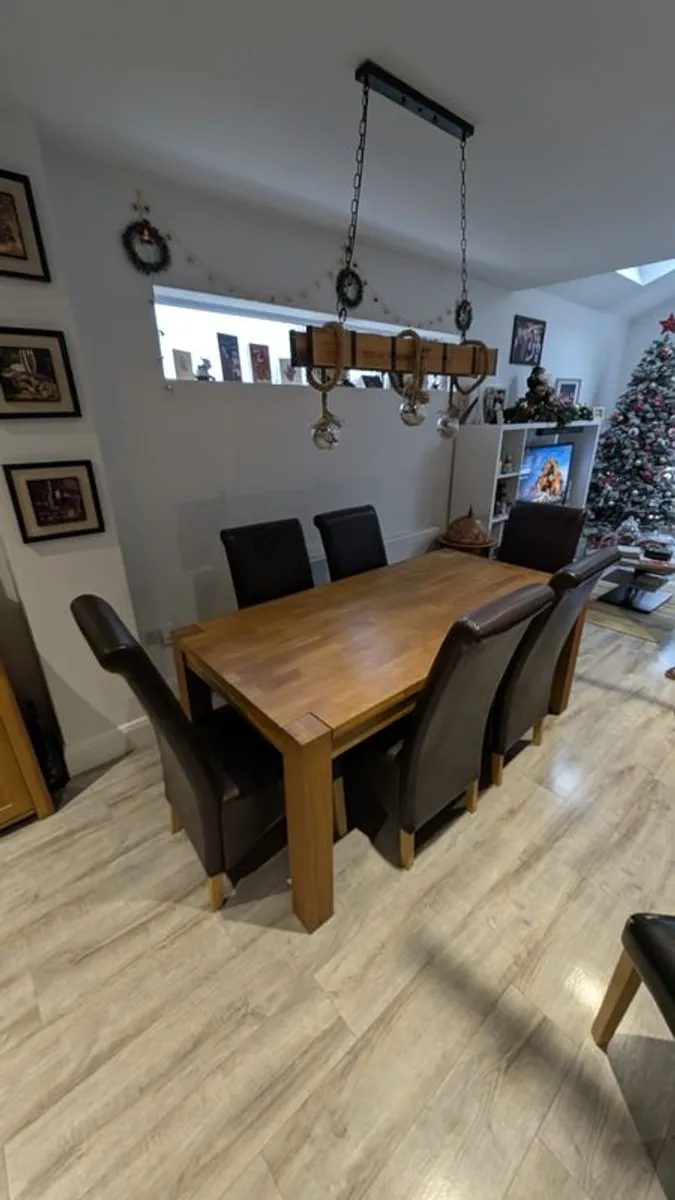 Dining Table and Chairs - Image 1