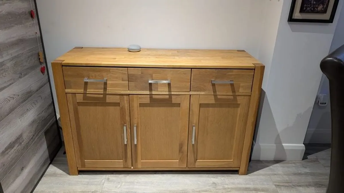 Solid Wood Sideboard / Drinks Cabinet - Image 1