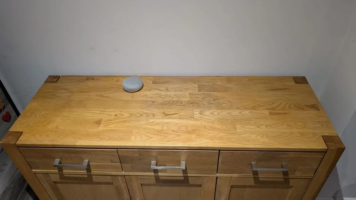 Solid Wood Sideboard / Drinks Cabinet - Image 3
