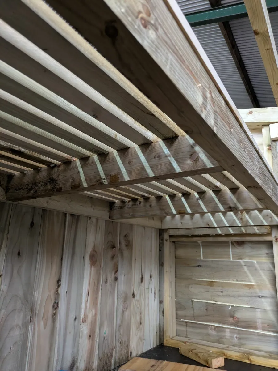 Pergola's, Sheds, Log stores, Garden structures - Image 4