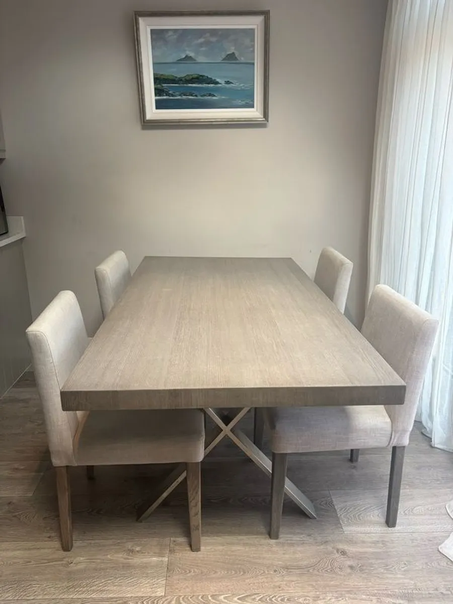 Ventura Xavier Table and Marcus Chairs - Image 1