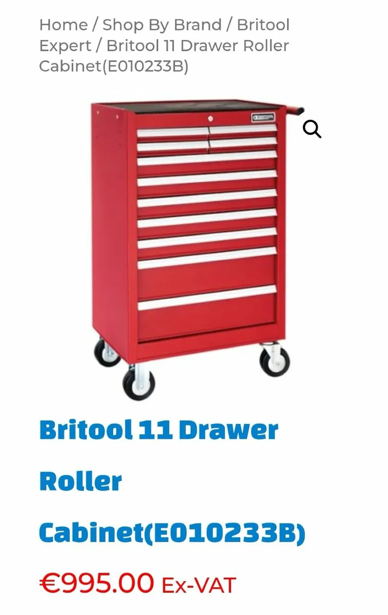 Professional Britool Quality Drawer cabinet - Image 3