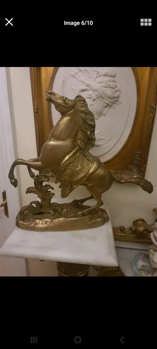 Solid brass horse (postage available) - Image 3