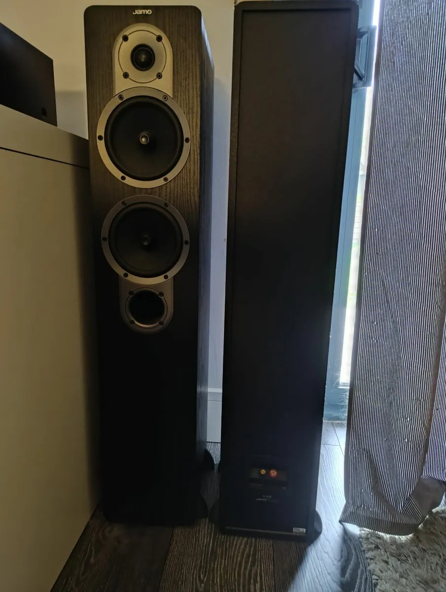 A/V Receiver and 5.1 Speakers - Image 2