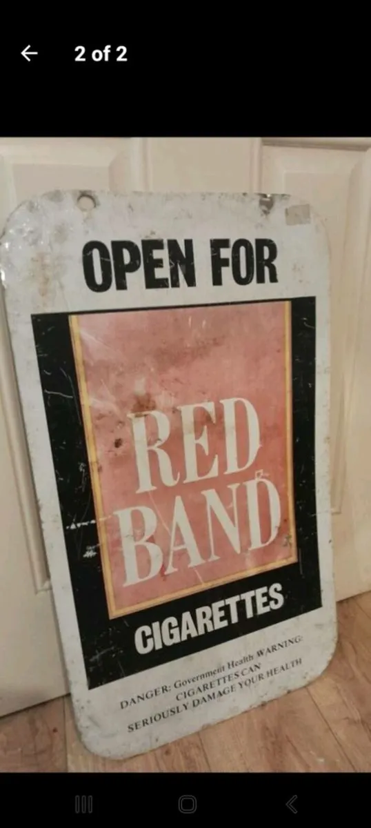 Vintage Sign - Image 2