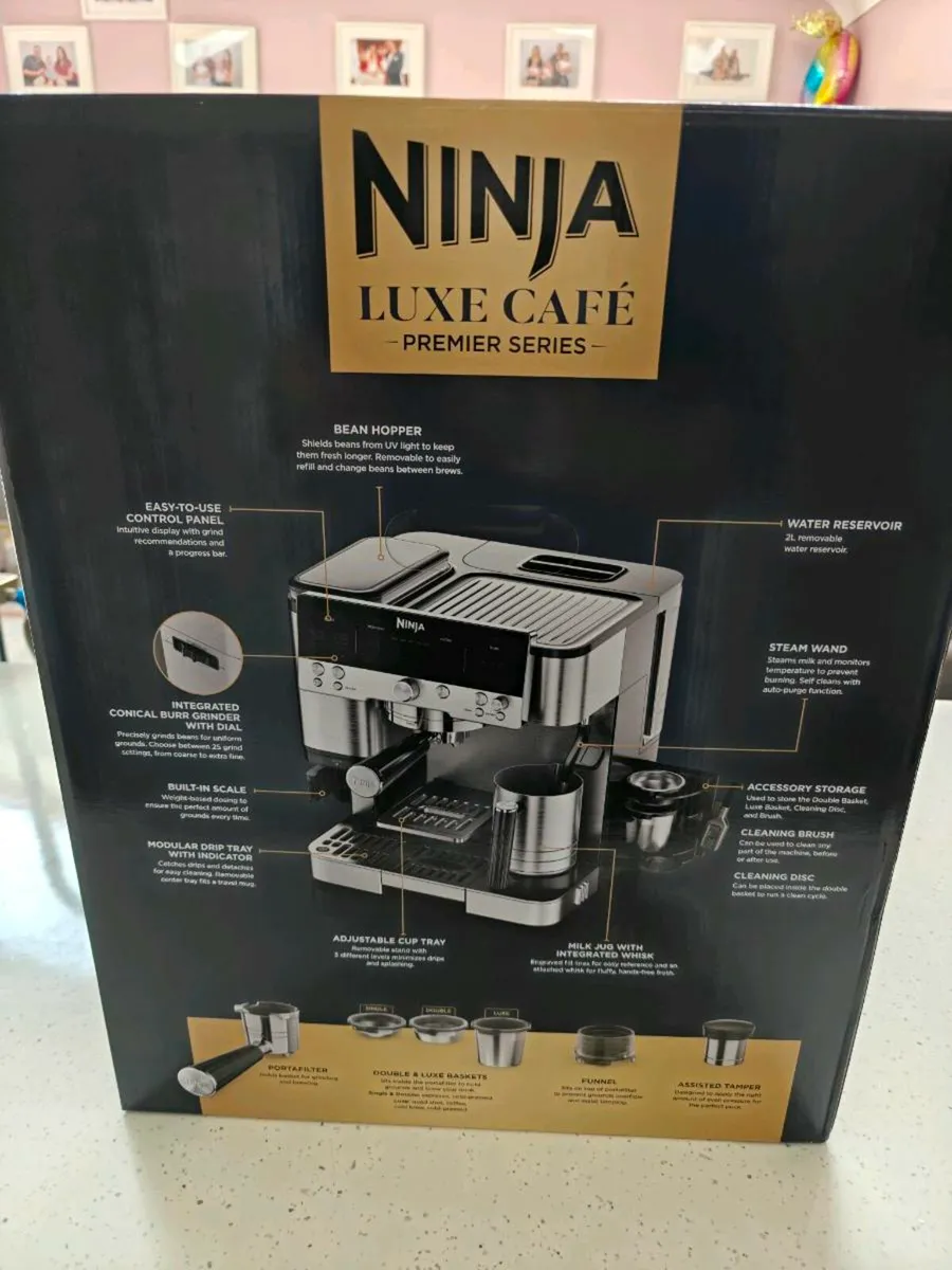 Ninja Luxe Café Premier Espresso Machine ES601UK - Image 3
