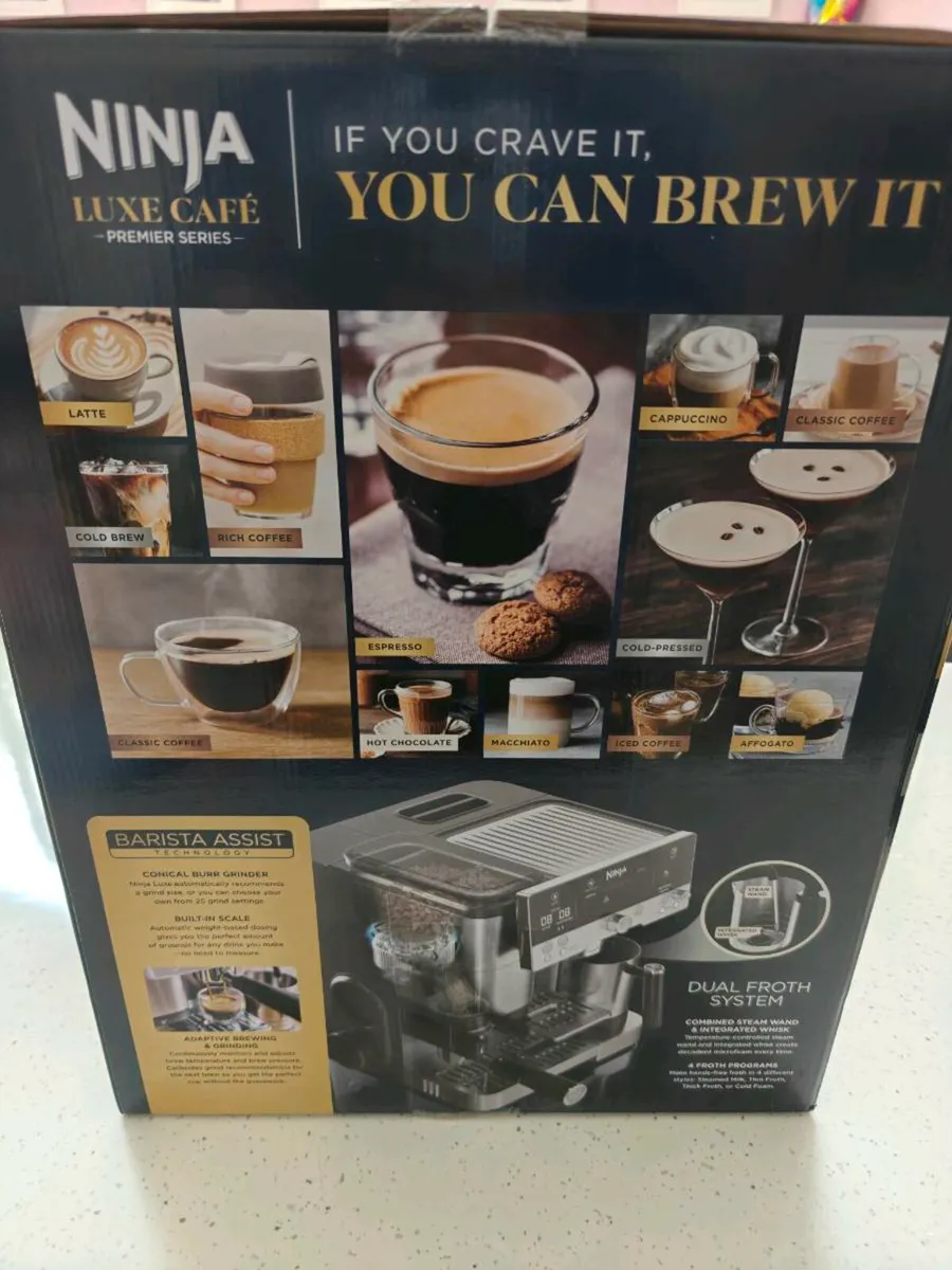 Ninja Luxe Café Premier Espresso Machine ES601UK - Image 4