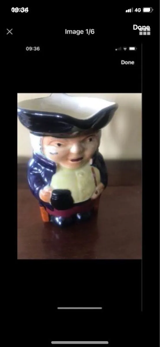 Antique/ Vintage Toby Jug - Image 1