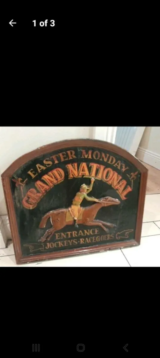Vintage Sign - Image 1