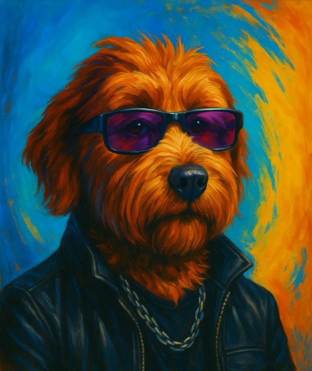 Your Pet. Framed. As an Irish Music Legend. - Image 1