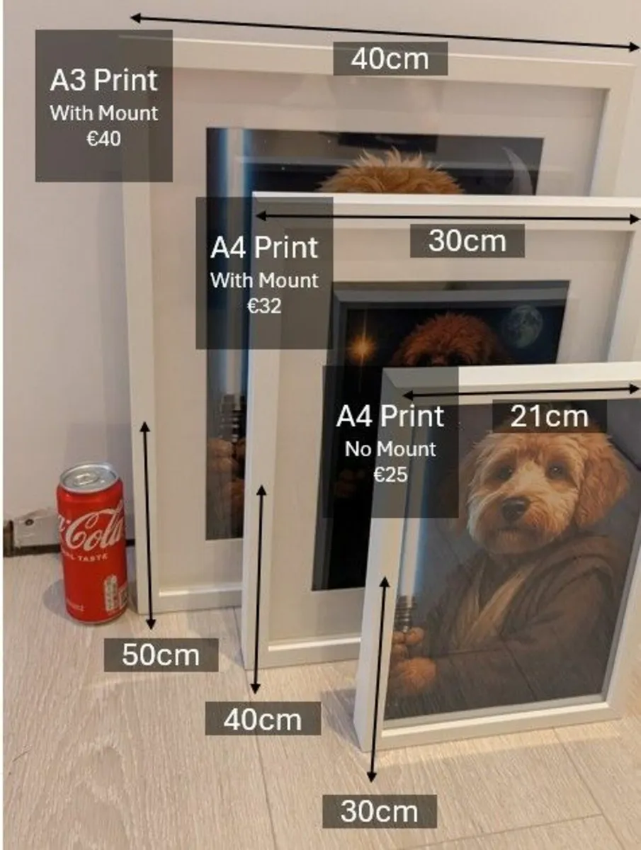 Your Pet. Framed. As an Irish Music Legend. - Image 3