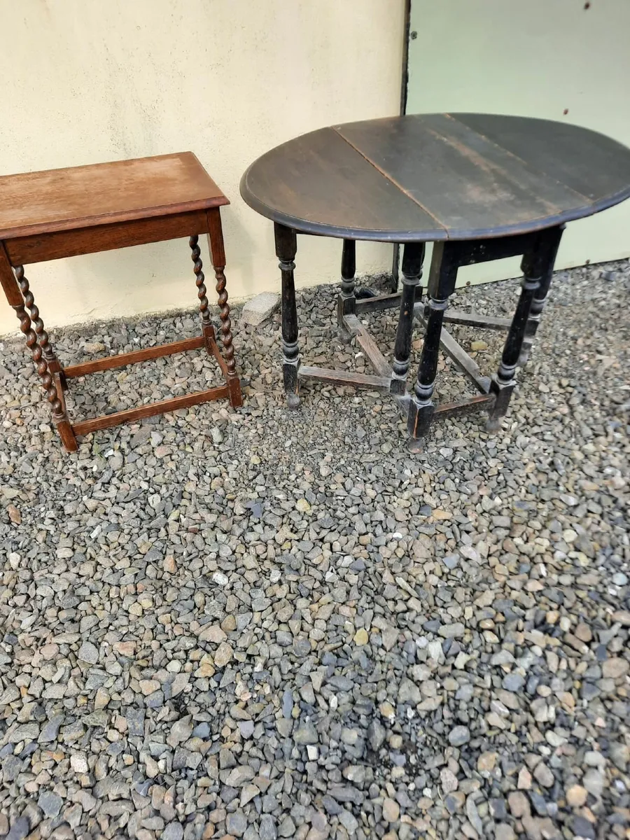 Antique tables - Image 1