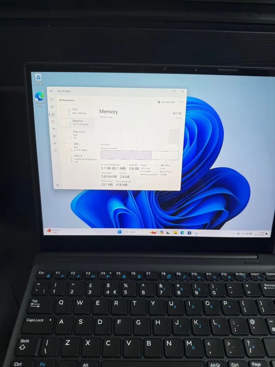 Dell Latitude 7285 Rugged 2in1 Laptop i5/8GB/128SS - Image 4