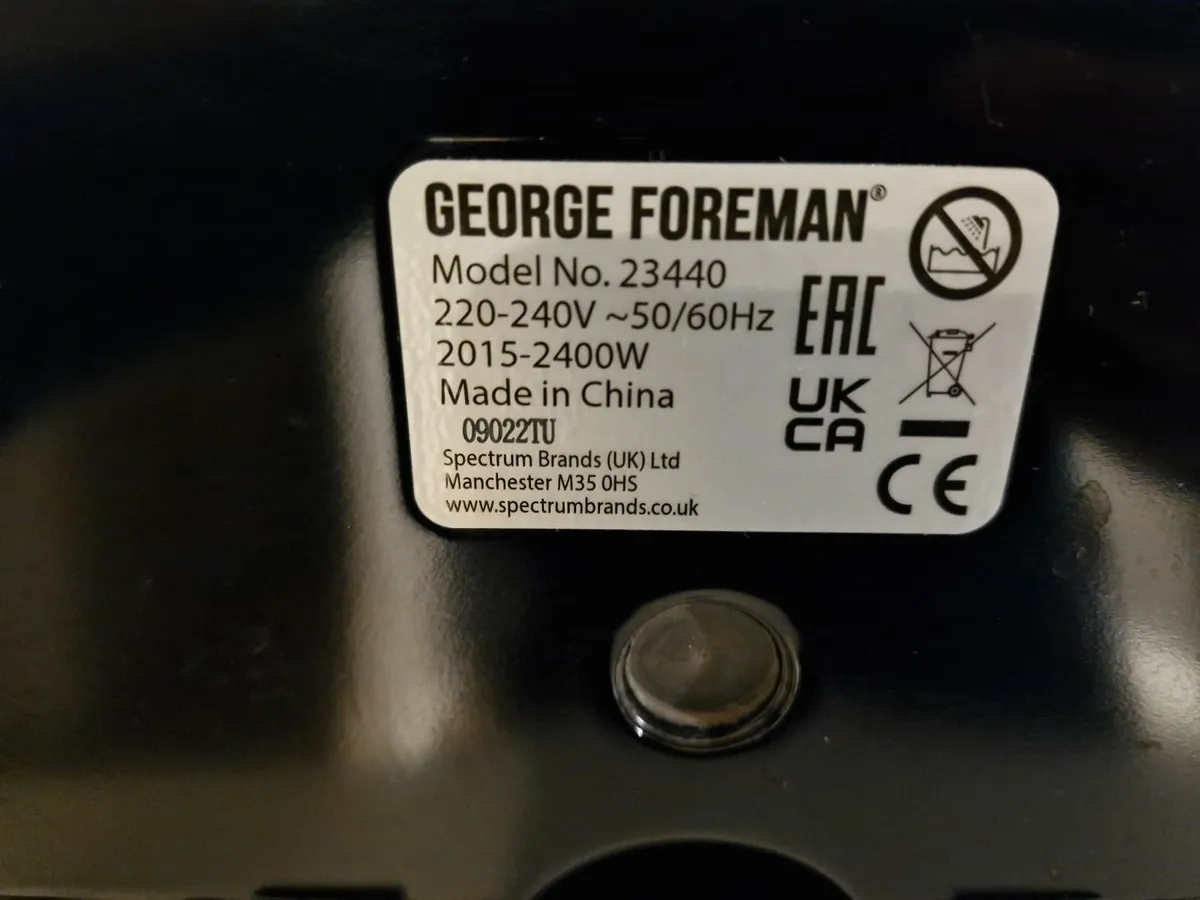 George Foreman Large Health Grill | 23440 - Image 4