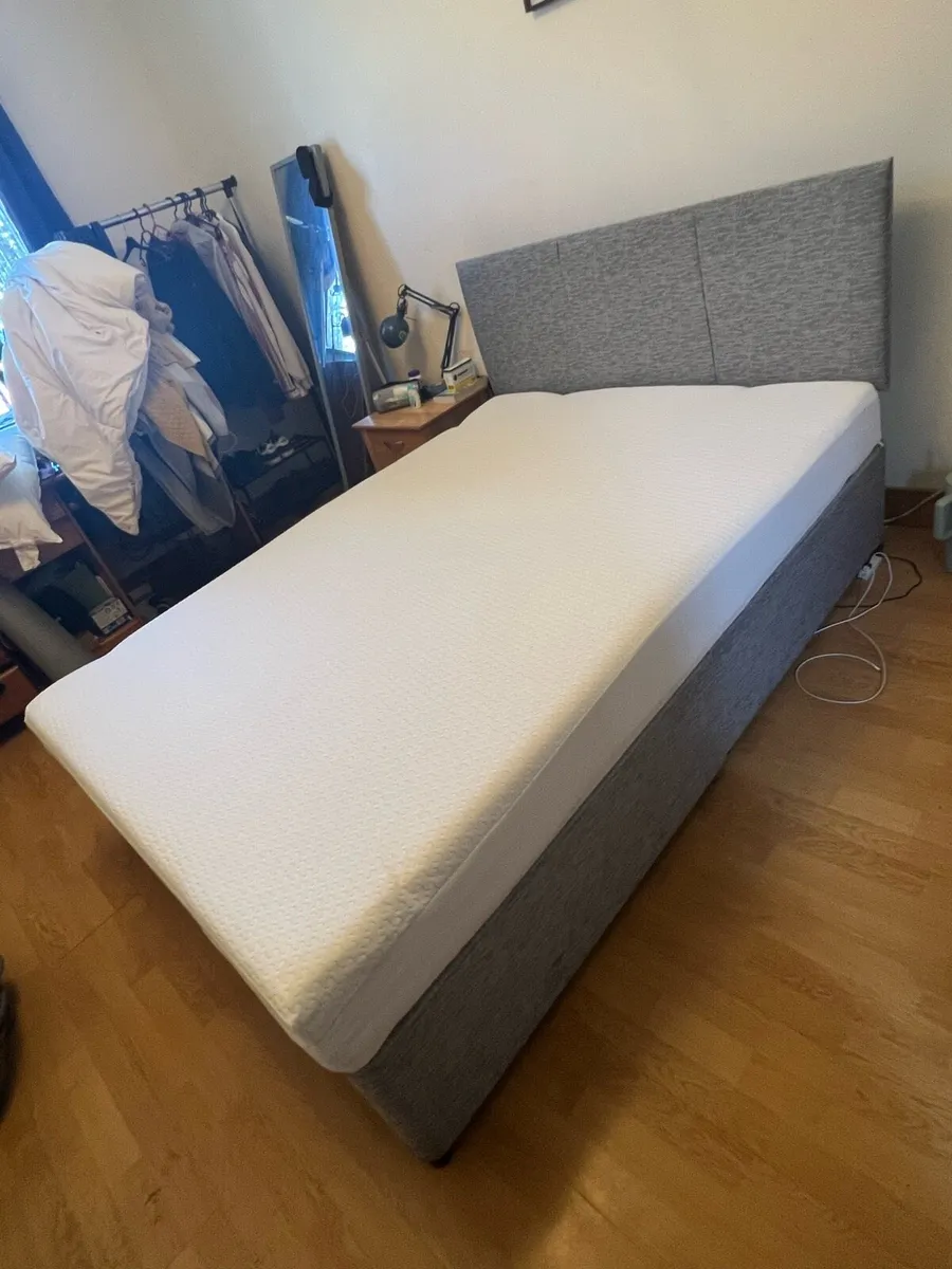 Memory Foam Mattress and Bed Frame - Image 2