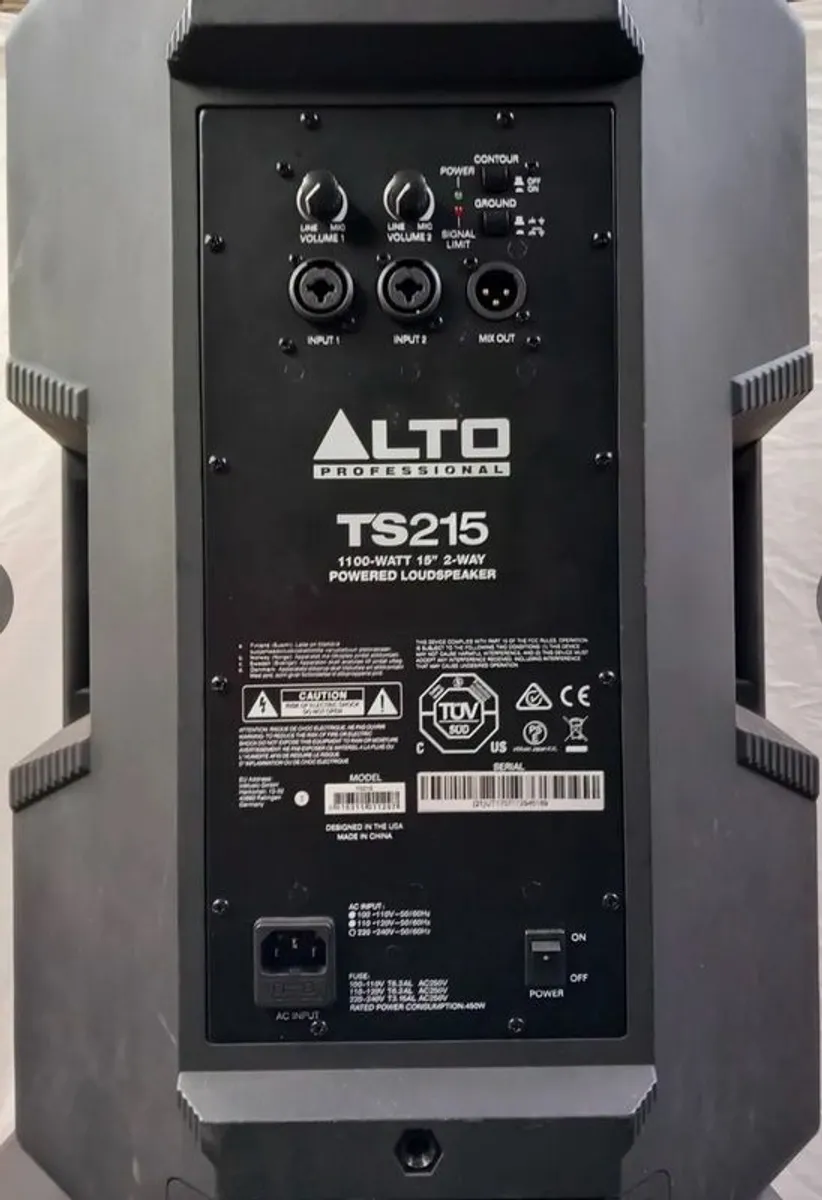 Alto Professional 5000w PA - Image 3