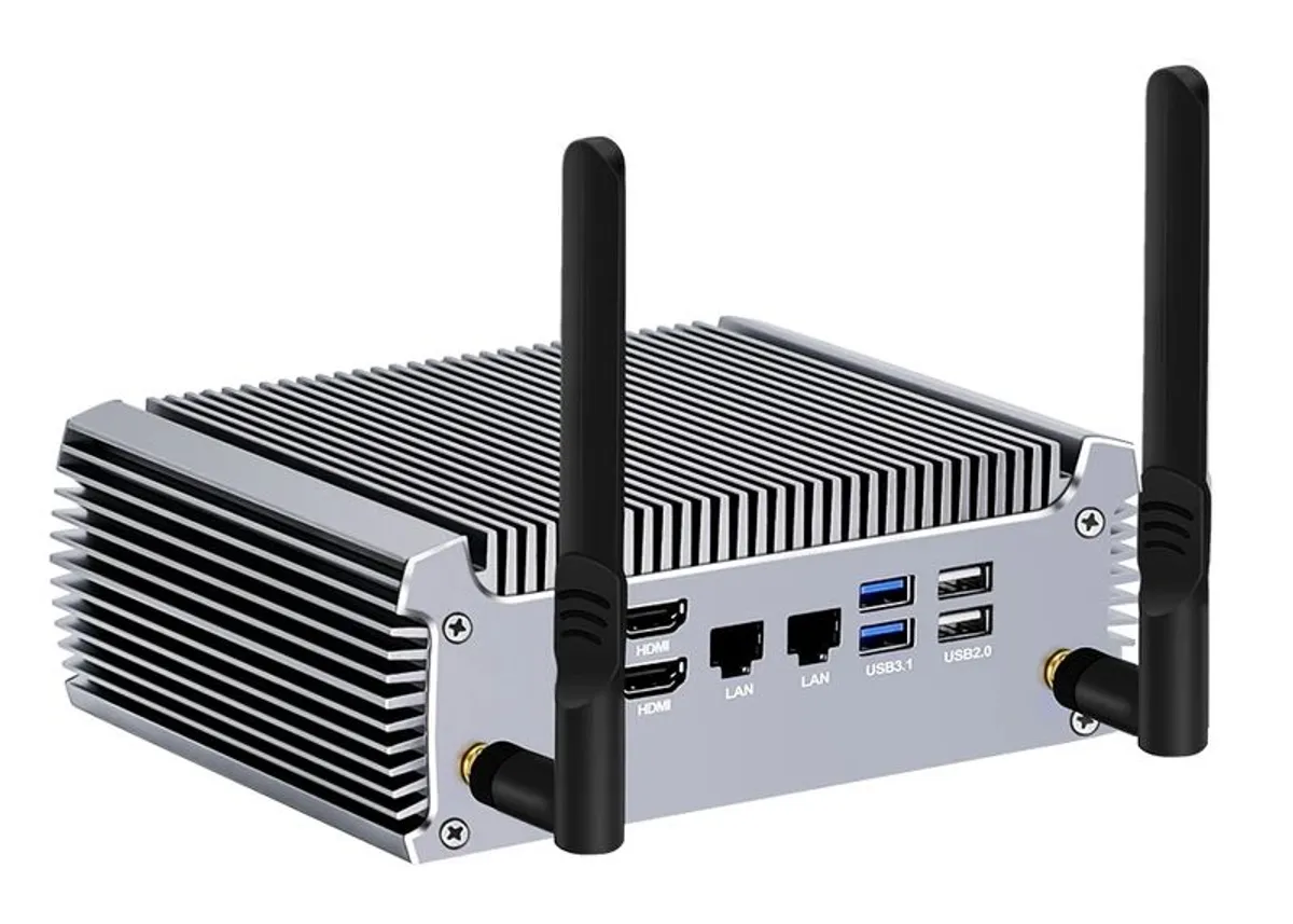Fanless Mini PC, AMD Ryzen 7 5800U - Image 3