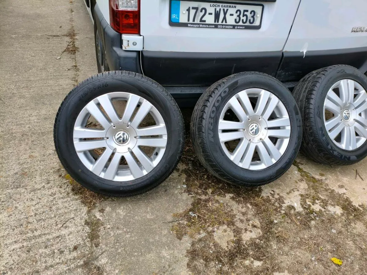 🔴€275🔴    VW alloys - Image 1