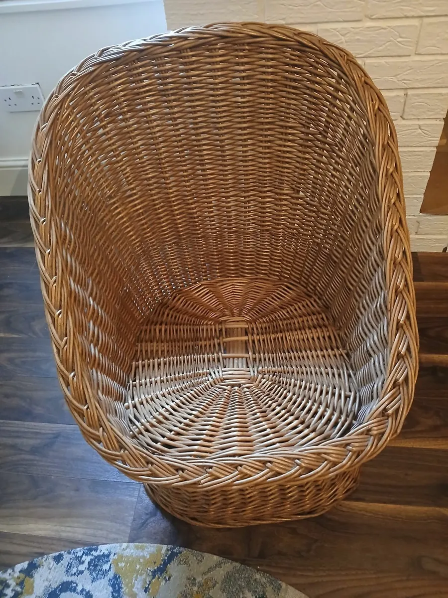 Wicker Chair - Image 1