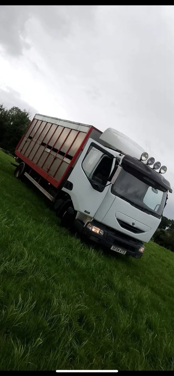 Renault 180 dci cattle lorry - Image 1