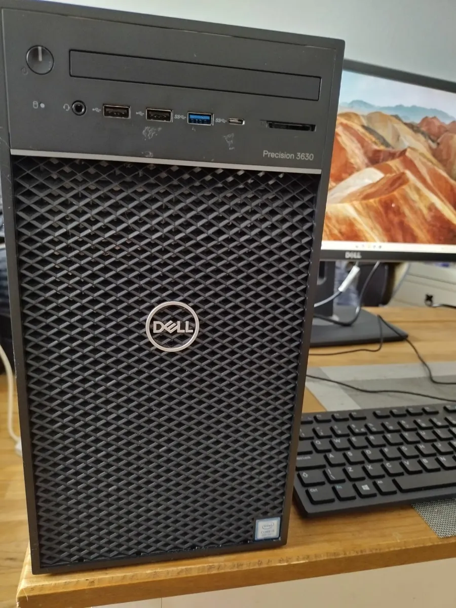 Dell Precision 3630 Tower (i7 9th Gen) W11 PC Syst - Image 2