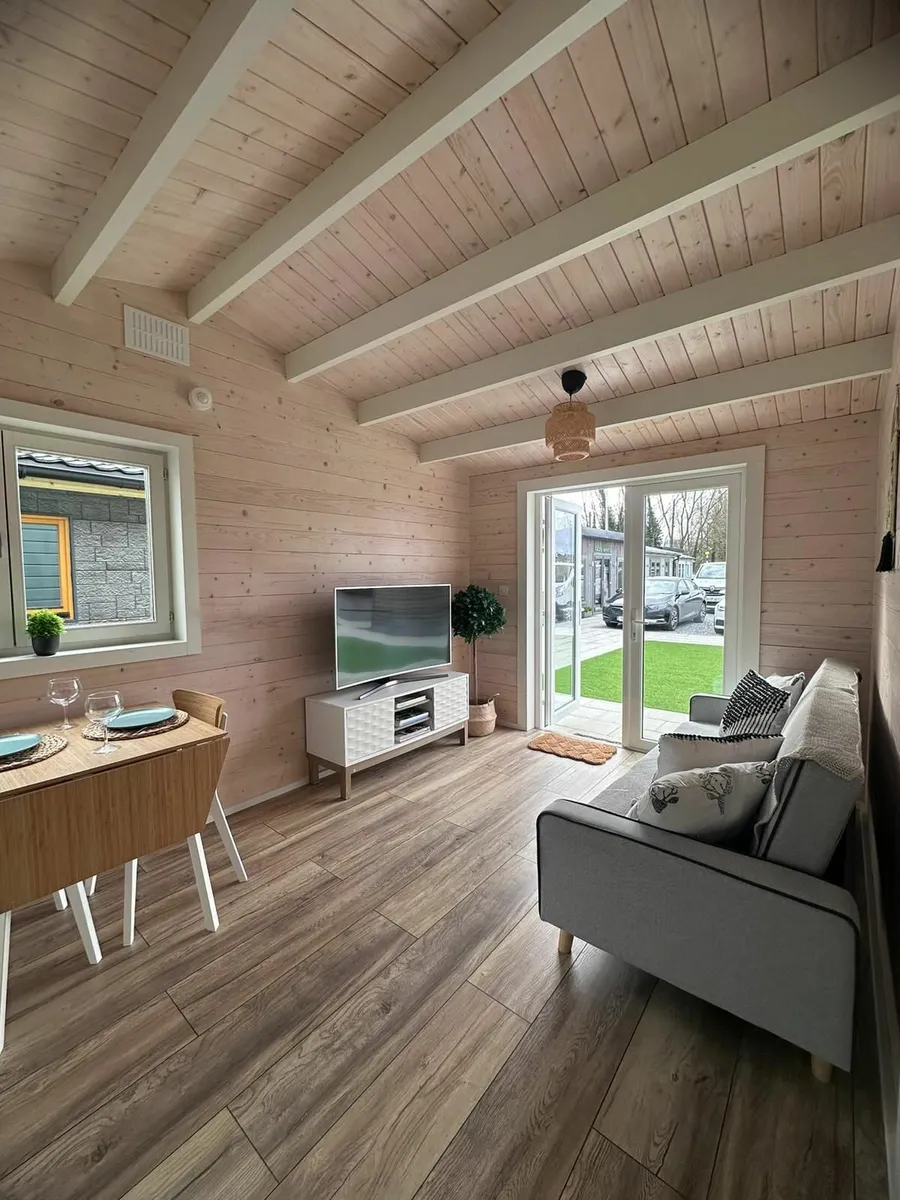 Ecohome Log Cabins 1 Bed A 5.8m x 5m Modular Home - Image 2