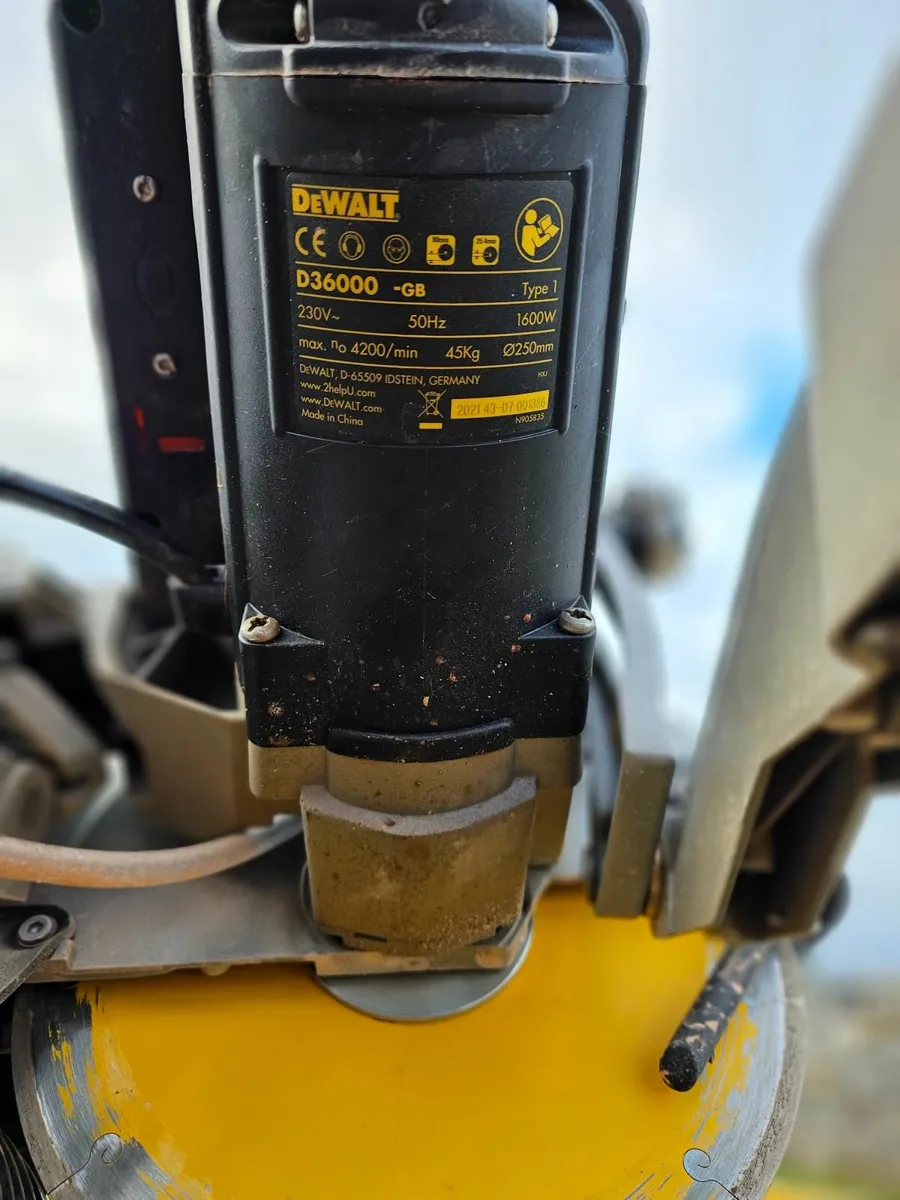 Dewalt wet tile saw - Image 4