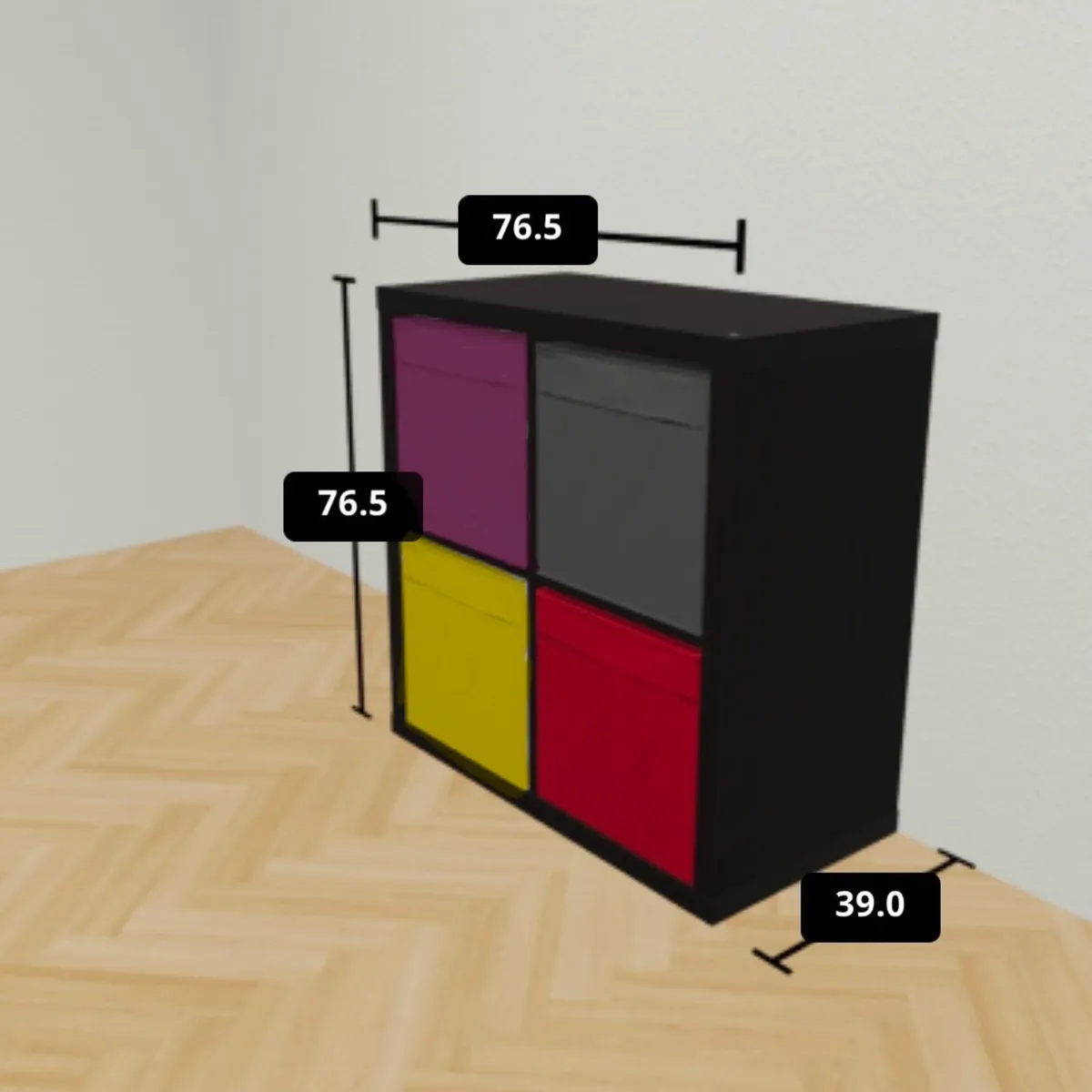 🧩 IKEA Kallax 2x2 Shelf Unit - Image 3