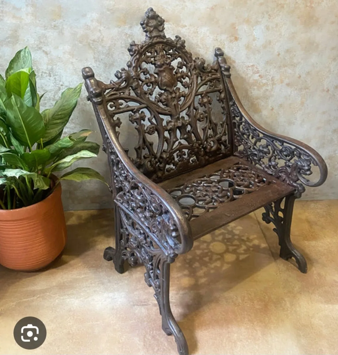 CAST IRON CHAIRS - Image 1
