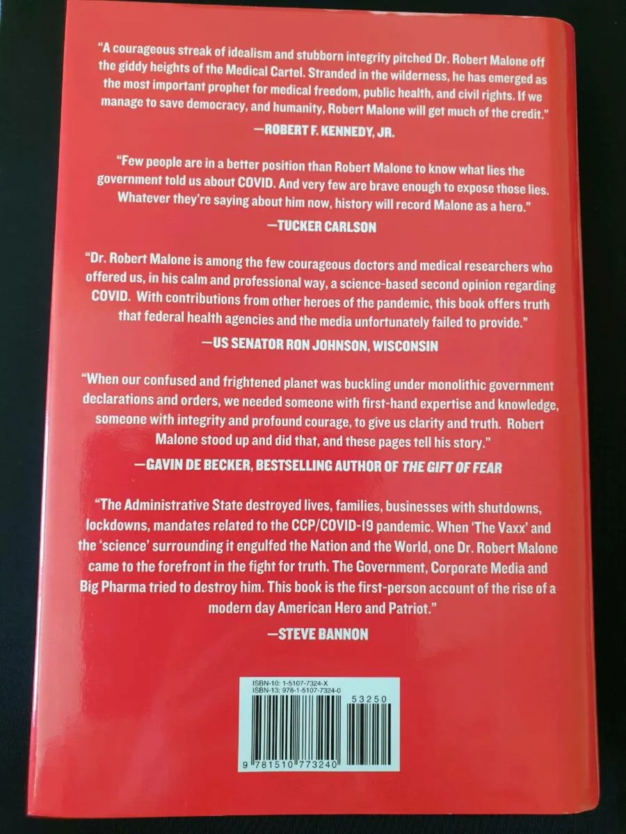 Lies My Government Told Me Book Robert W Malone - Image 2