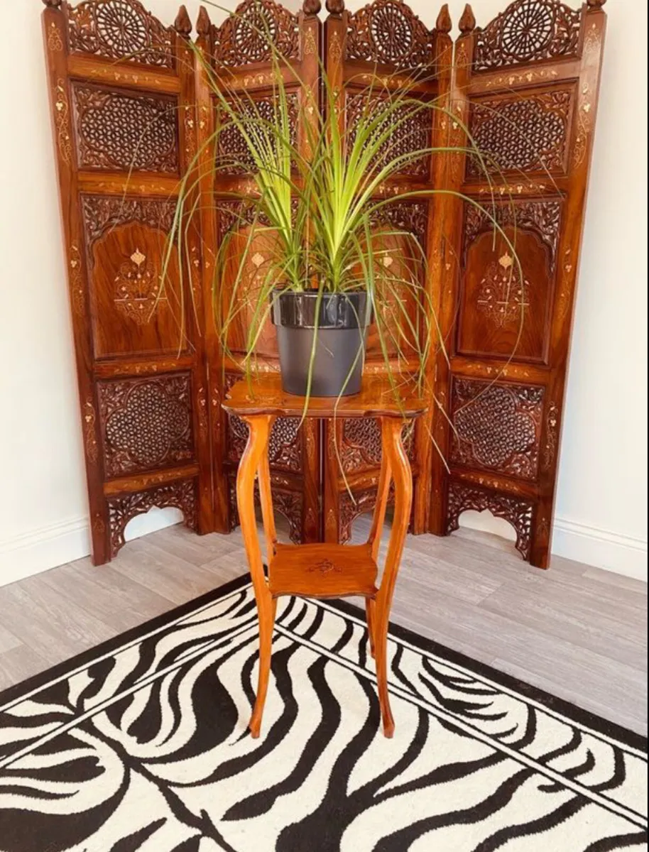 Antique Plant Stand - Image 1