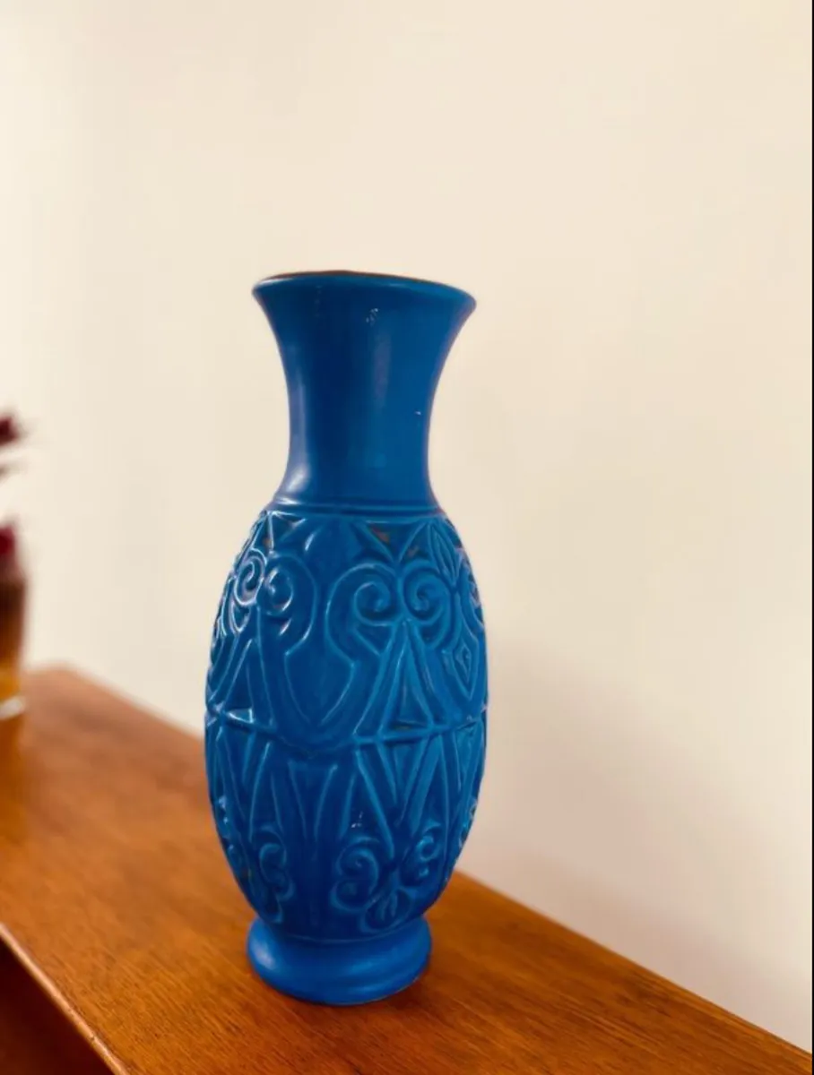 Mid Century West German Vase Pot H31cm - Image 3