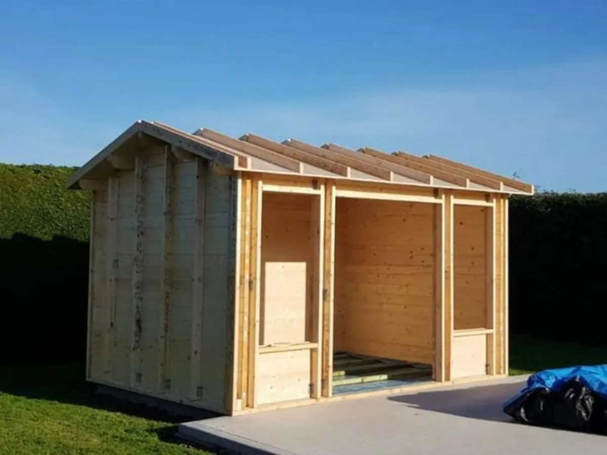 Ecohome Log Cabins Kilkenny 4m x 3m Garden - Image 2