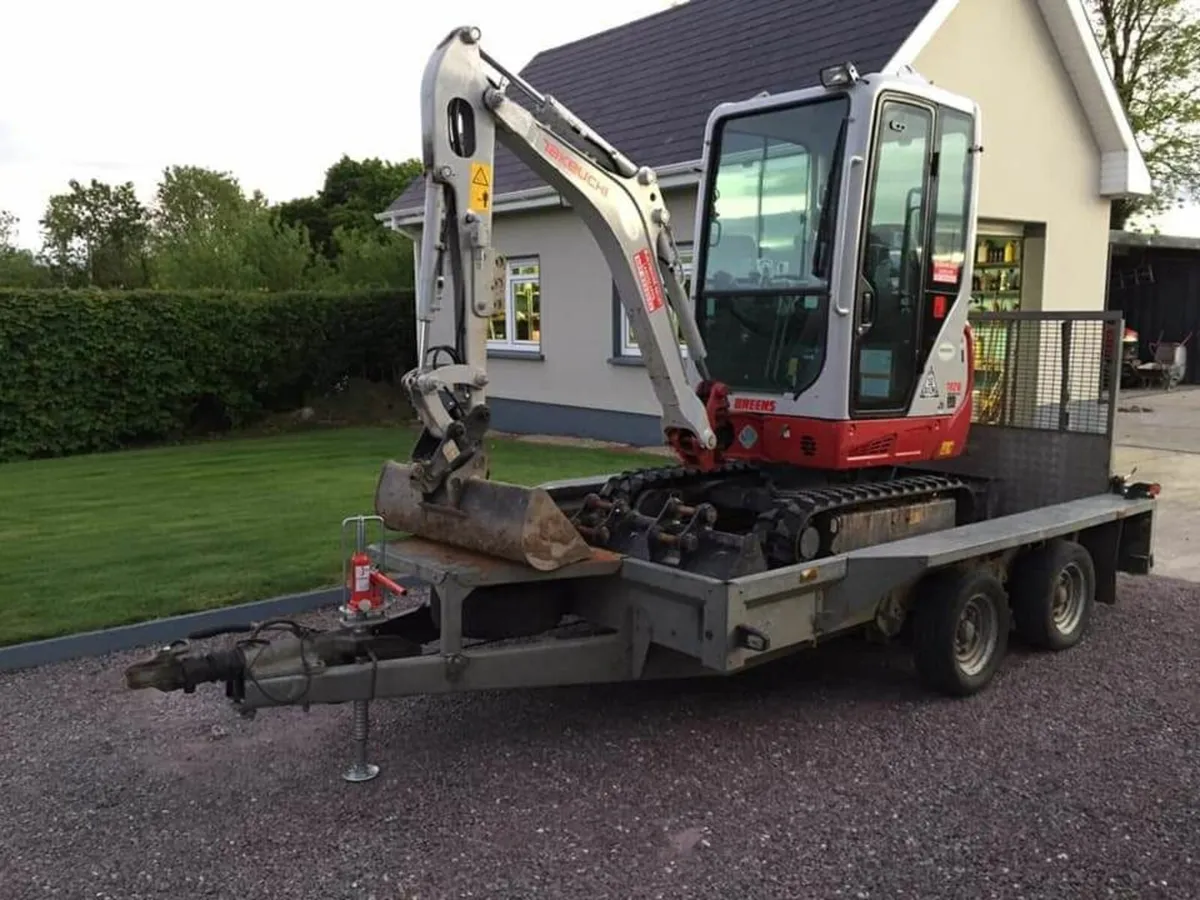 Mini digger hire
