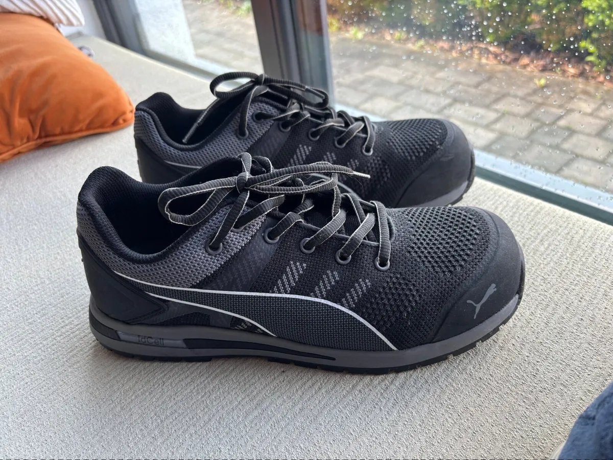 Puma Safety Shoes - Size 8 (42 EU) - Like New - Image 1