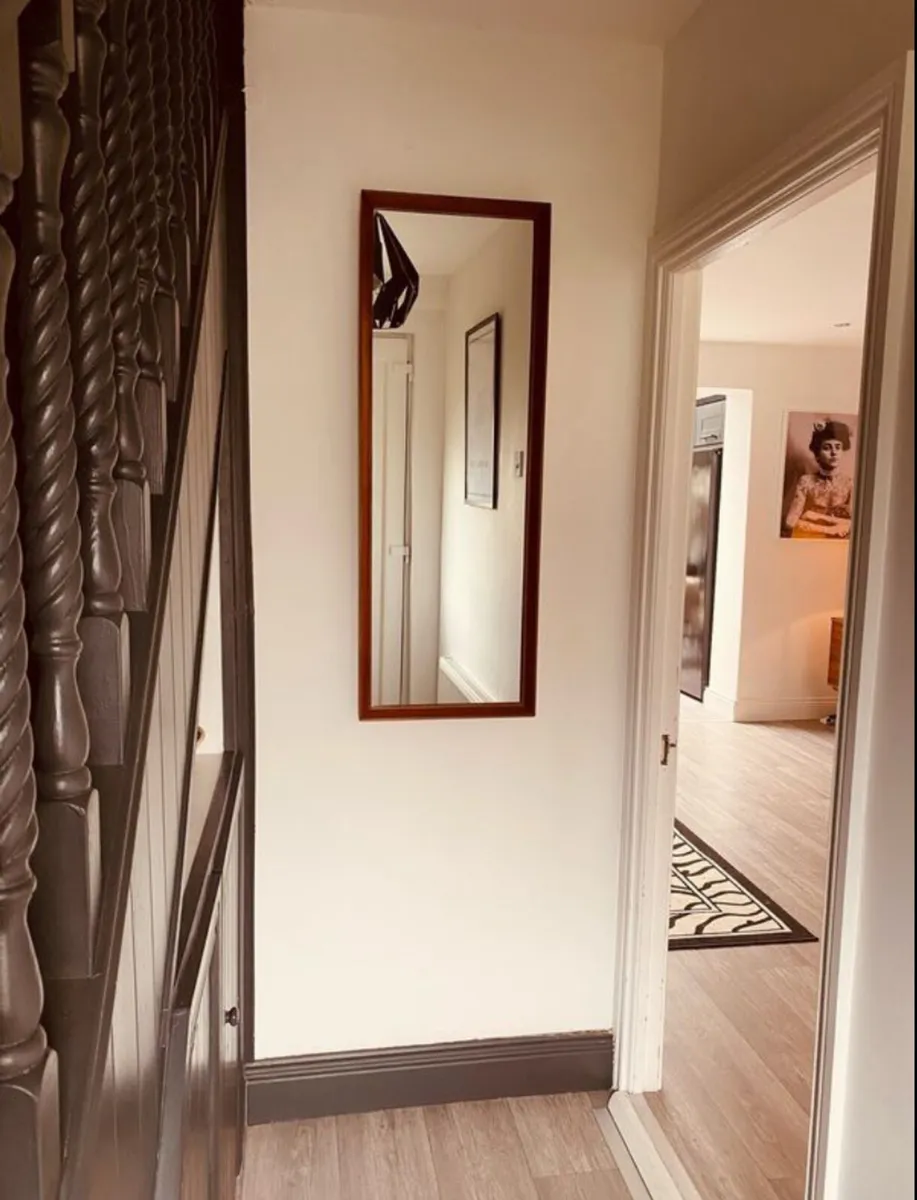 Mid Century Mirror 112 x 40cm - Image 1