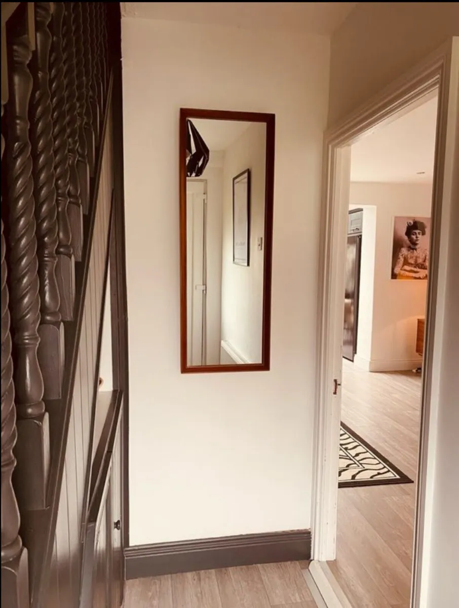 Mid Century Mirror 112 x 40cm - Image 3