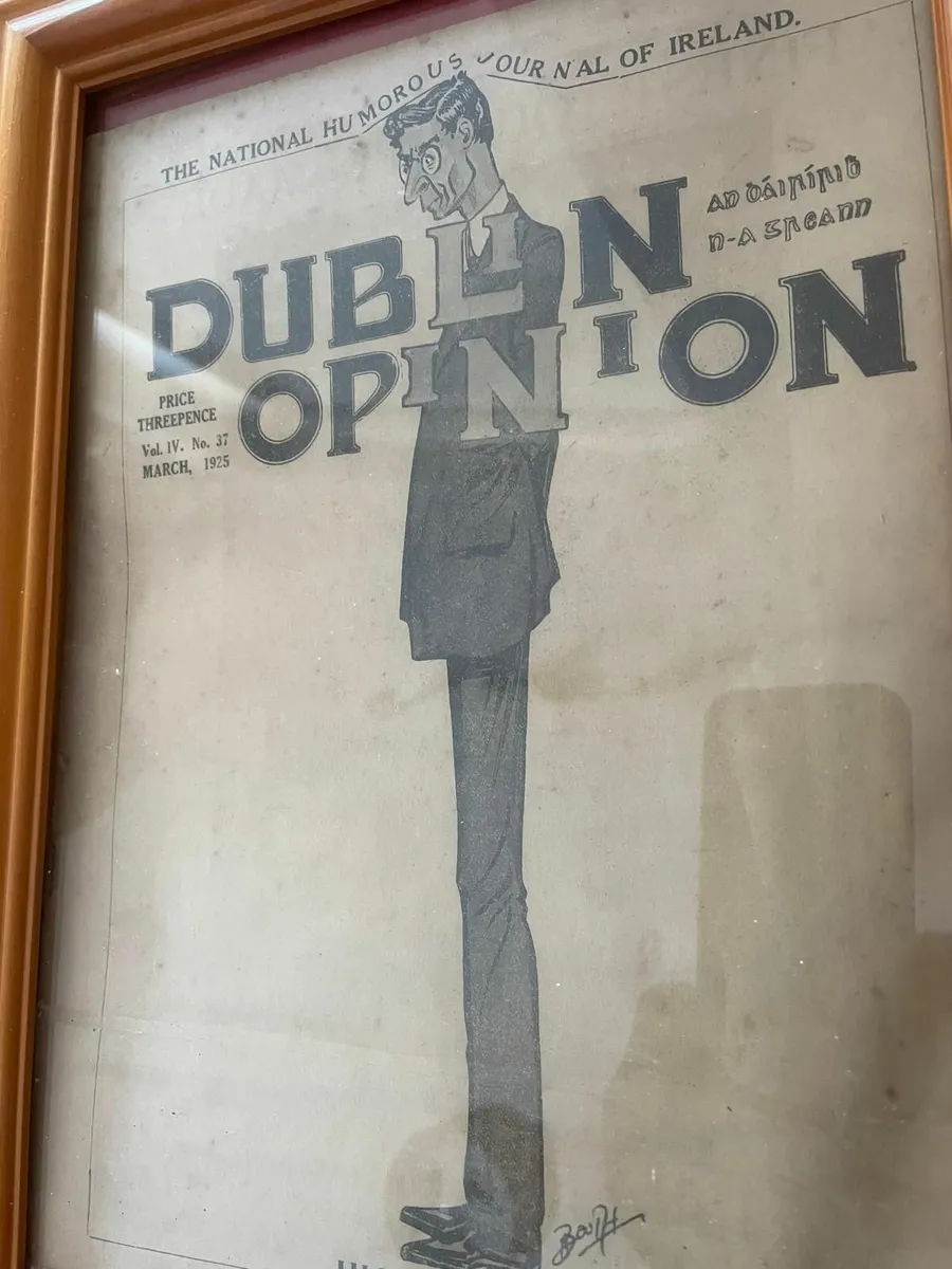 Framed vintage Dublin Opinion - Image 2