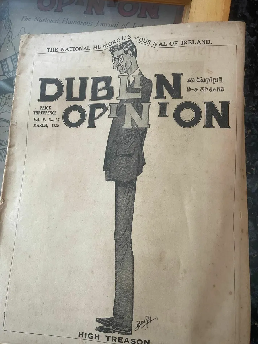 Framed vintage Dublin Opinion - Image 3