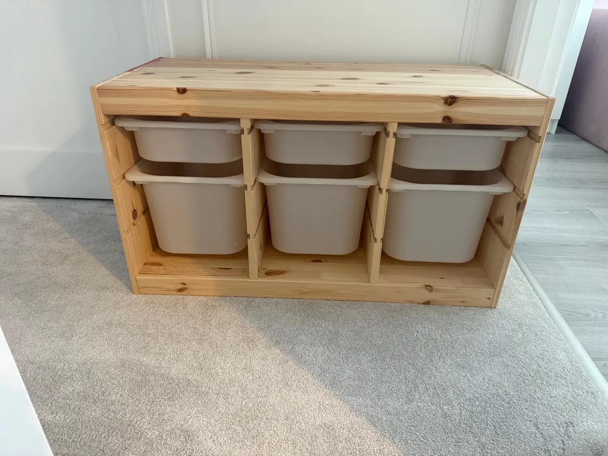 2  x TROFAST kids Storage combination with boxes - Image 1