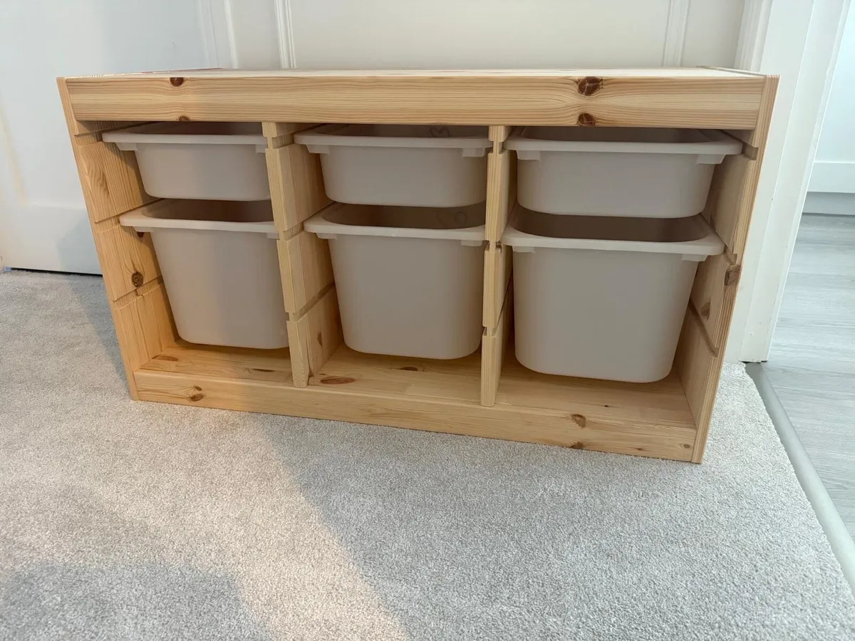 2  x TROFAST kids Storage combination with boxes - Image 3