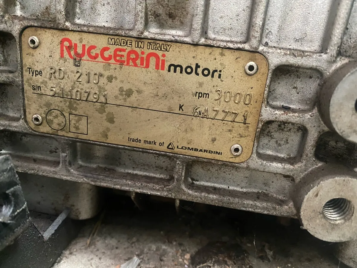 Ruggerini rd210 engine - Image 3
