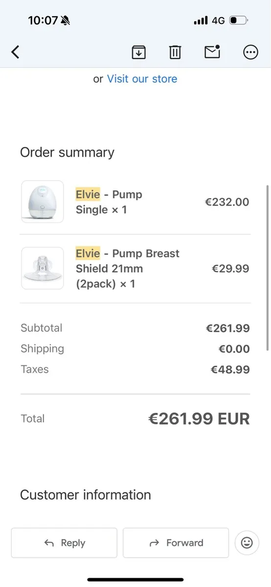 Elvie Brest Pump - New in Box - Image 2