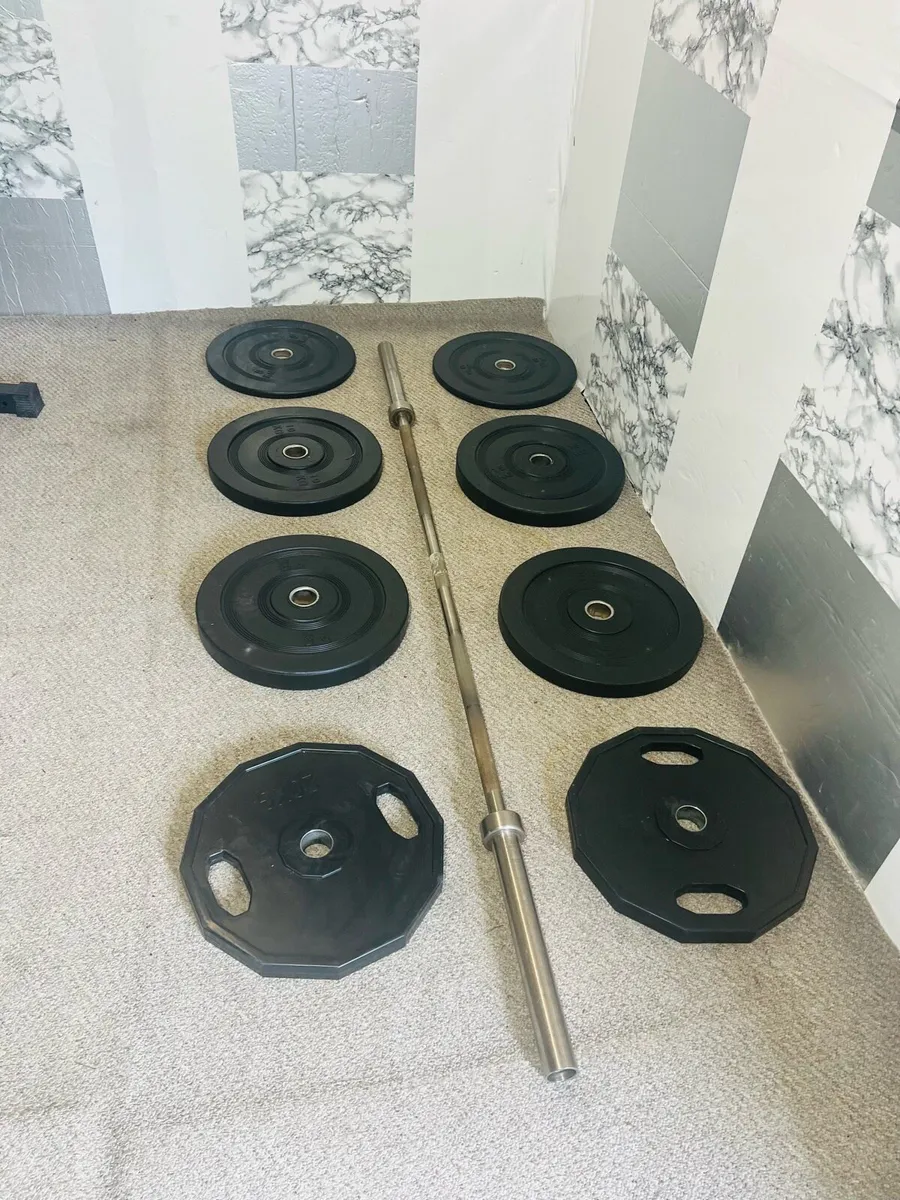 120 KG OLYMPIC BARBELL SET - Image 3